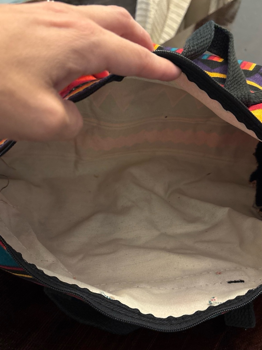Reba Multicolor Aztec-Pattern bag - Picture 7 of 8